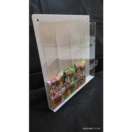 Jual Akrilik warmindo/ rak indomie & toping | Shopee Indonesia