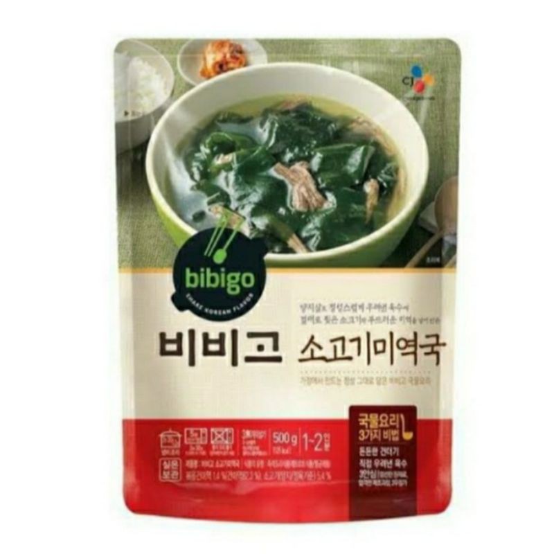 

Bibigo Sup Rumput Laut Dengan Daging Sapi 500gram*