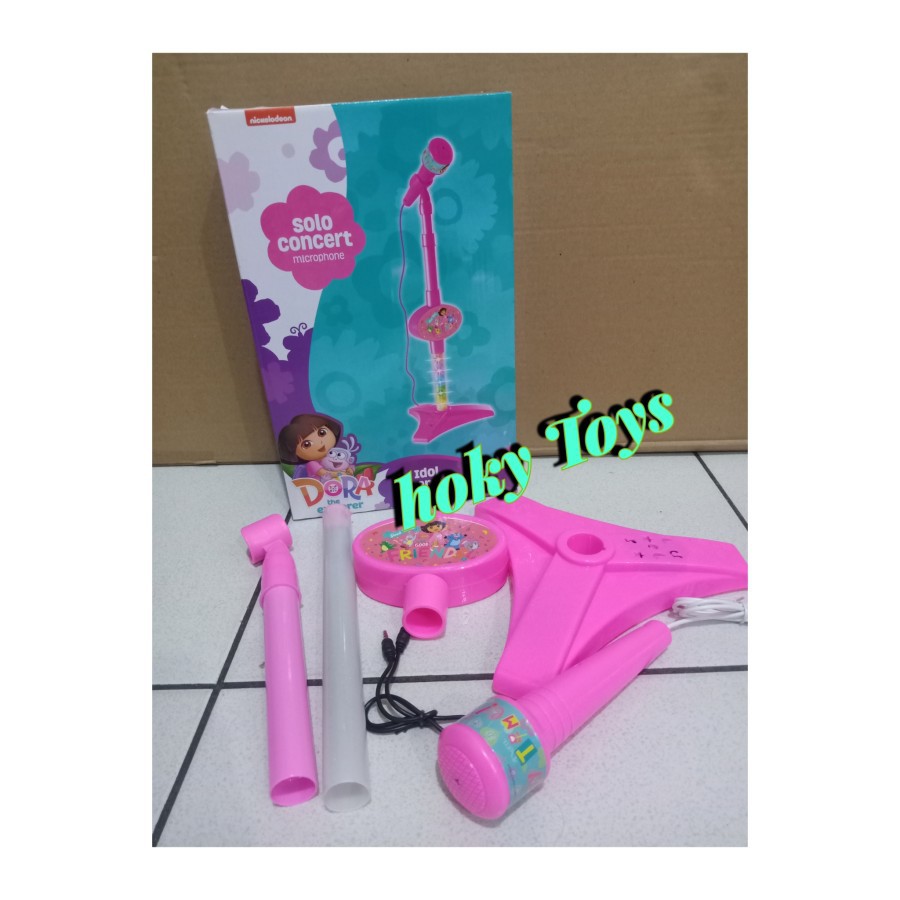 Mainan Microphone karaoke Dora the Explorer DR 8036