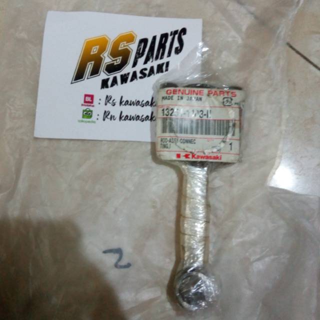 Setang stang seher setang piston ninja 250 karbu original