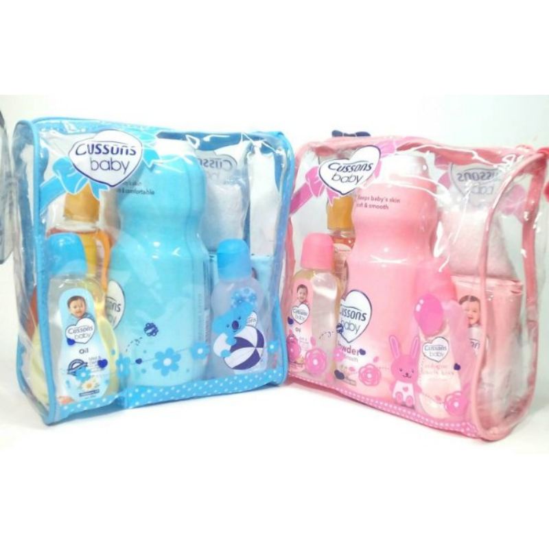 CUSSONS-BABY GIFT SET CUSSONS LARGE/BESAR PERLENGKAPAN MANDI BAYI-KADO BAYI-PAKET SABUN BAYI