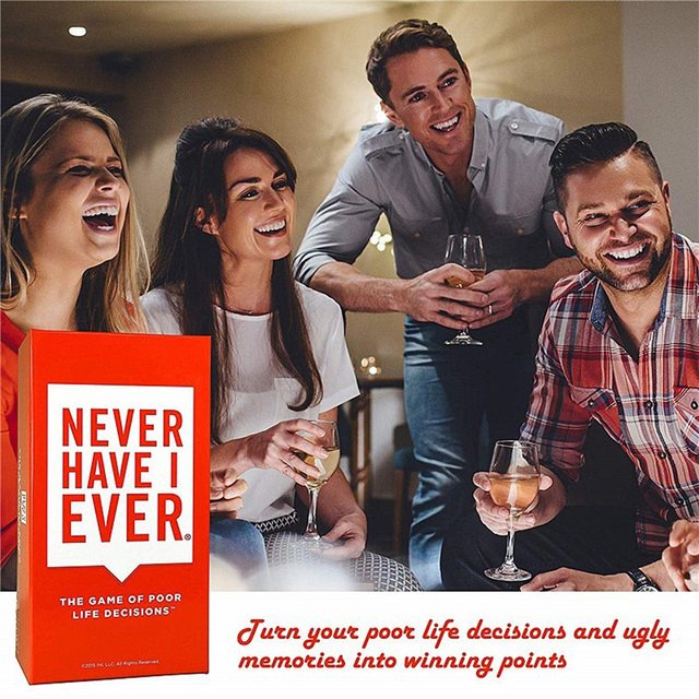 Never Have I Ever - Poor Life Decisions Board Games Card Game