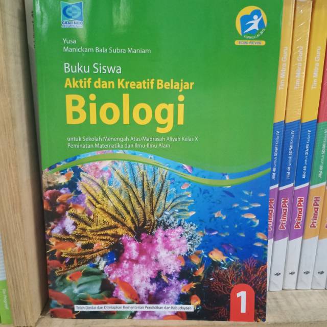 Buku siswa Biologi grafindo SMA kelas 1 k13 revisi