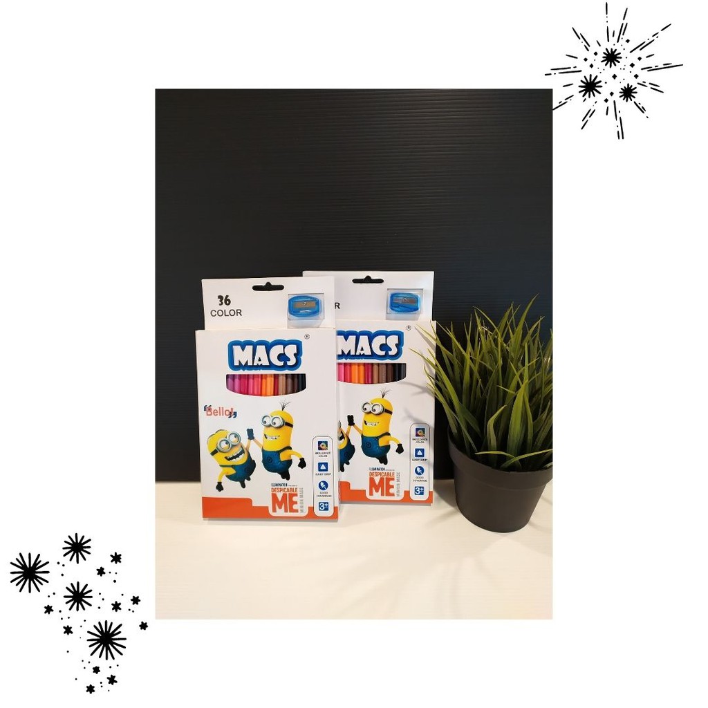 

COLOR PENCIL CP 36'S MINION MACS