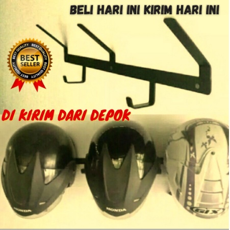 Gantungan helm / gantungan Helm dinding