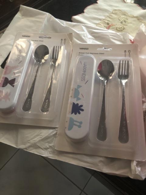 Cutlery Set Miniso British Doll