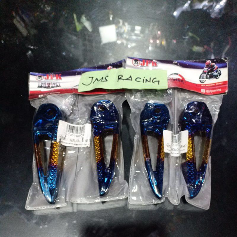 Foot step belakang 2 tone tuton gold crome buat vario beat scoopy mio soul supra blade jupiter mx