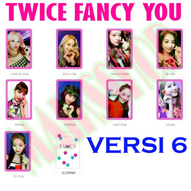 Twice Fancy You Photocard Kpop