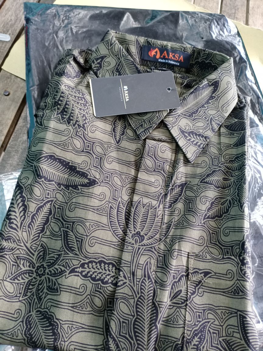 Hem Pendek Aksa Batik Salman