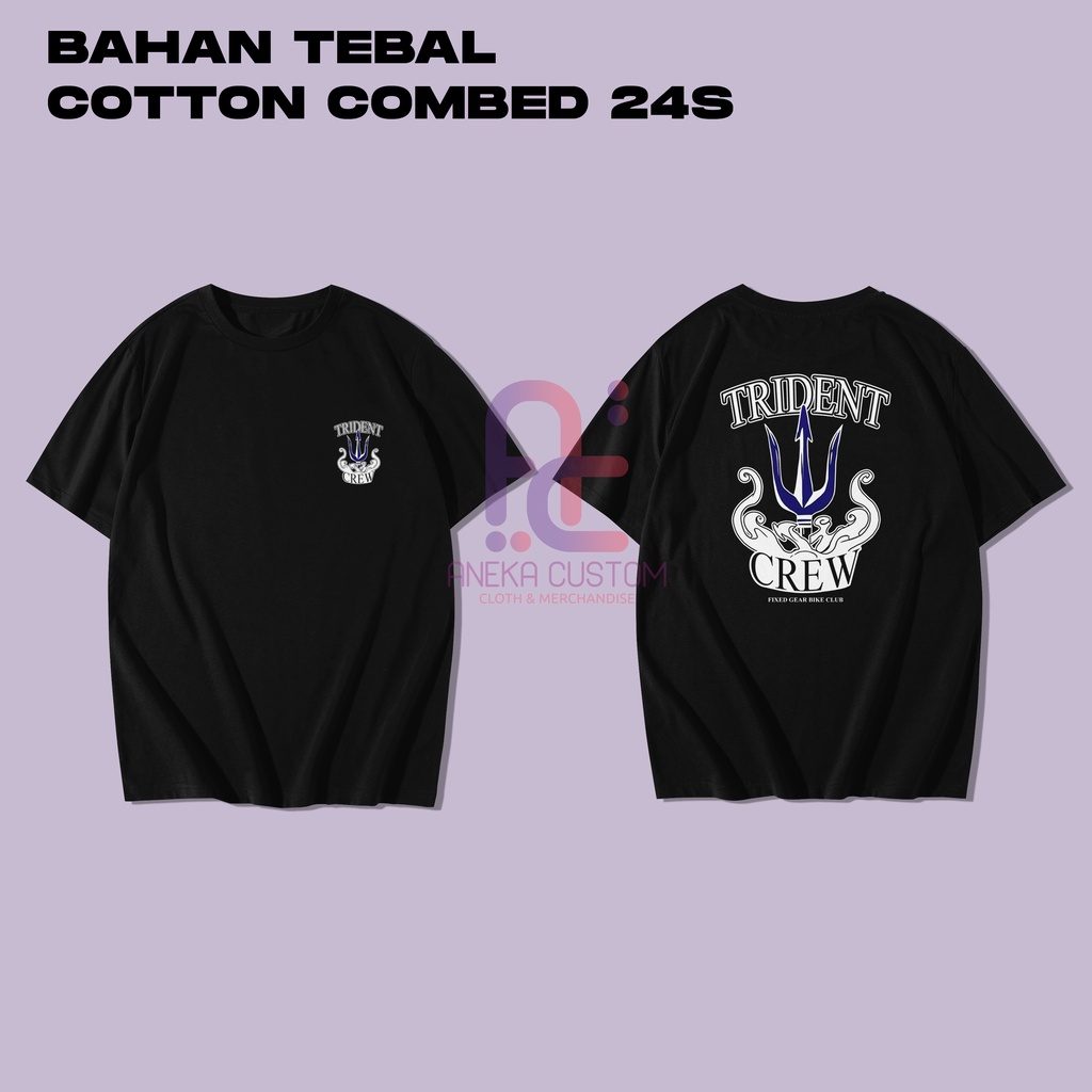 KAOS WINDBREAKER TRIDENT BAJU T-SHIRT WINDBREAKER TRIDENT