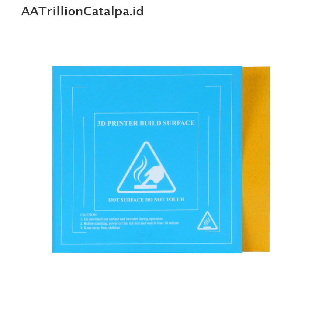 Aatrillioncatalpa Stiker HeatBed Biru Untuk Permukaan Printer 3D