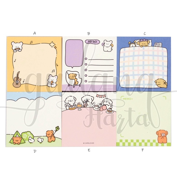 Memopad You Are So Cute Memo Motif To Do List Camping DIY Scrapbook GH 301168