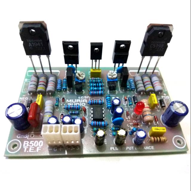 Kit Driver Power Amplifier Apex B500 TEF Fiber RM V Input