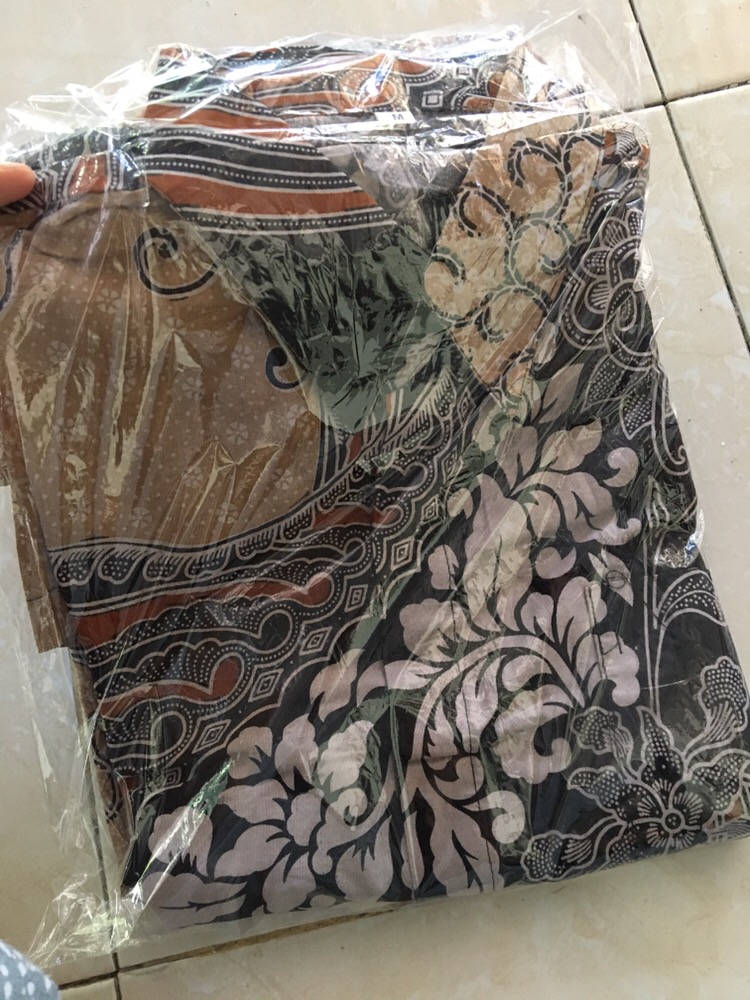 Maura Couple - Sania Ruffle Batik Couple Seragam Batik Garansi Termurah Shopee - Shopashop Solo