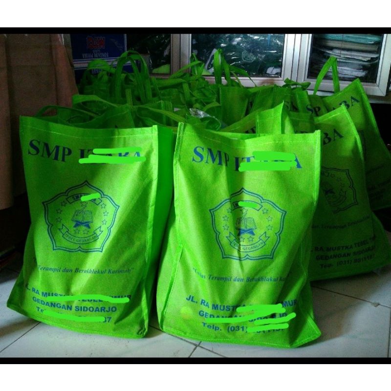 

totebag untuk parcel/bingkisan min order 20 pcs