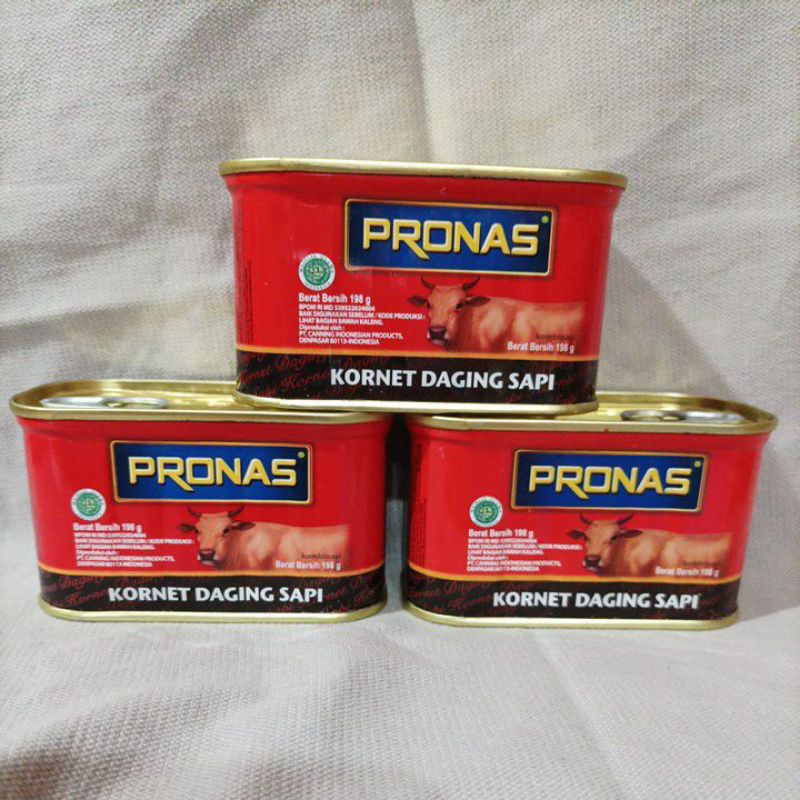 pronas kornet daging sapi 198g