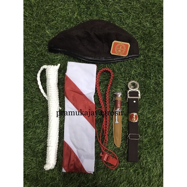 atribut pramuka set putra penggalang