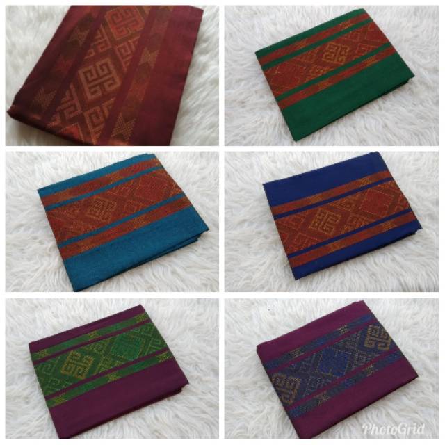 Kain tenun songket baron kamen