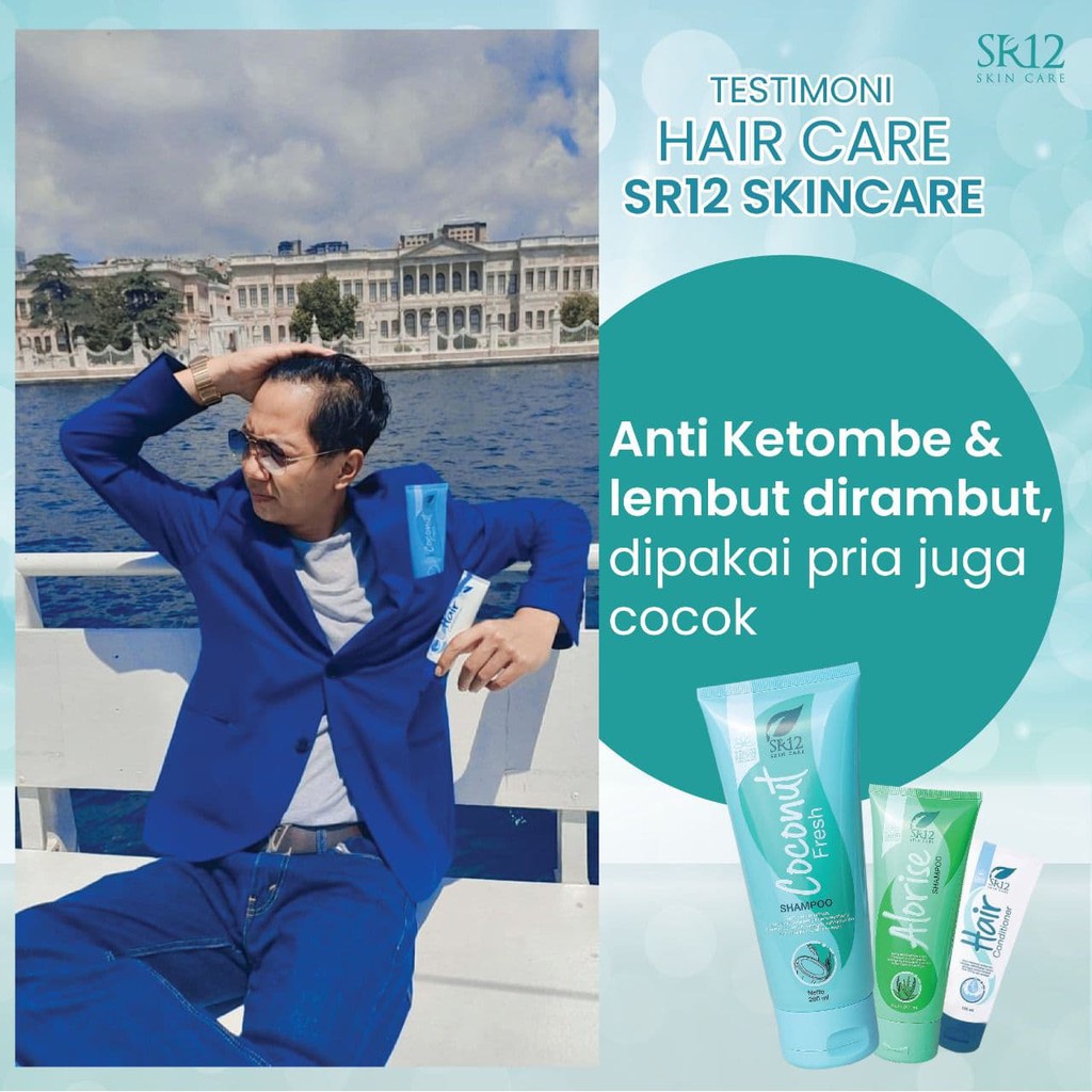 ALORISE SHAMPO SR12 / MENGHALUSKAN RAMBUT / PERAWATAN RAMBUT RONTOK KERING &amp; CABANG / SHAMPO HERBAL / saudagarsr12