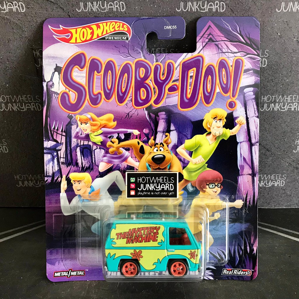 Jual Hot Wheels Premium Mystery Machine Scooby Doo Real Riders Scooby Doo Shopee Indonesia 9424