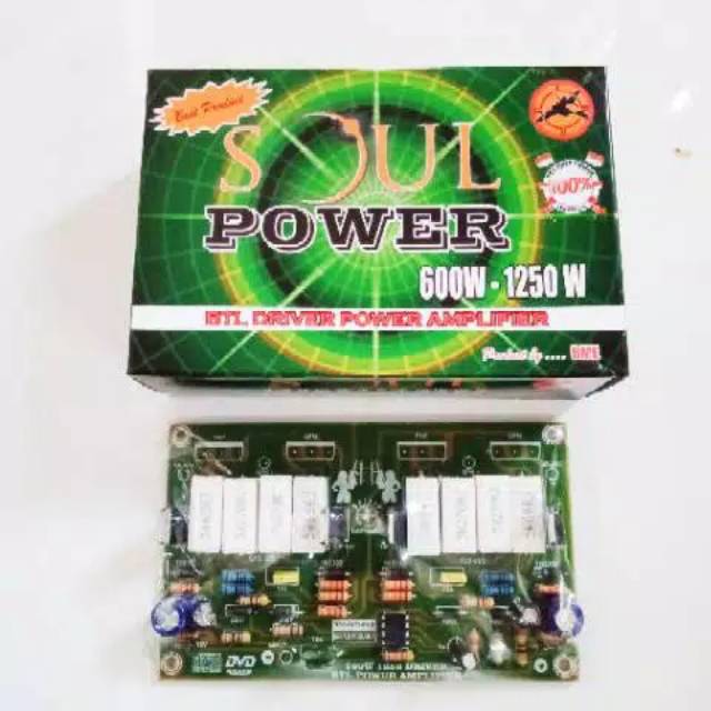 BTL Audio Power Amplifier Soul Power 600W-1250W BME