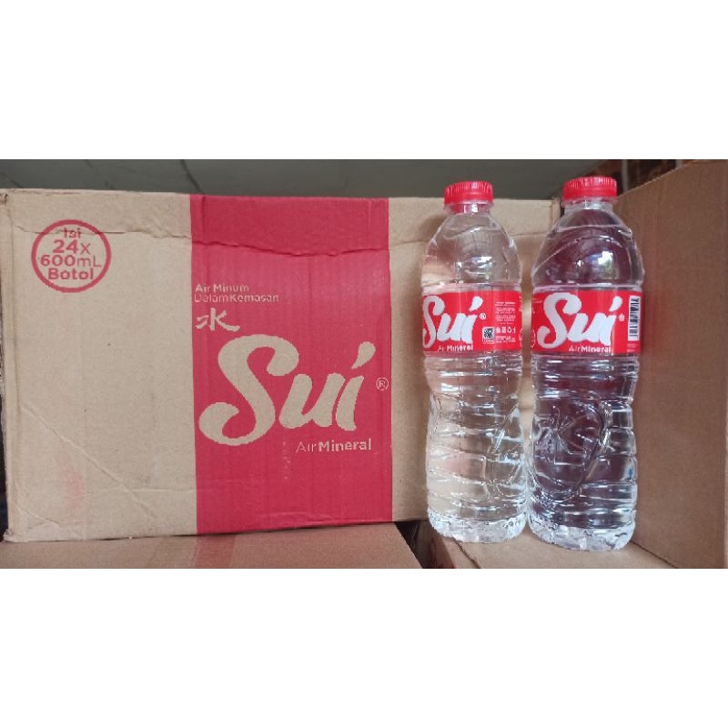 Sui Air Mineral 600 ml (24Pcs)