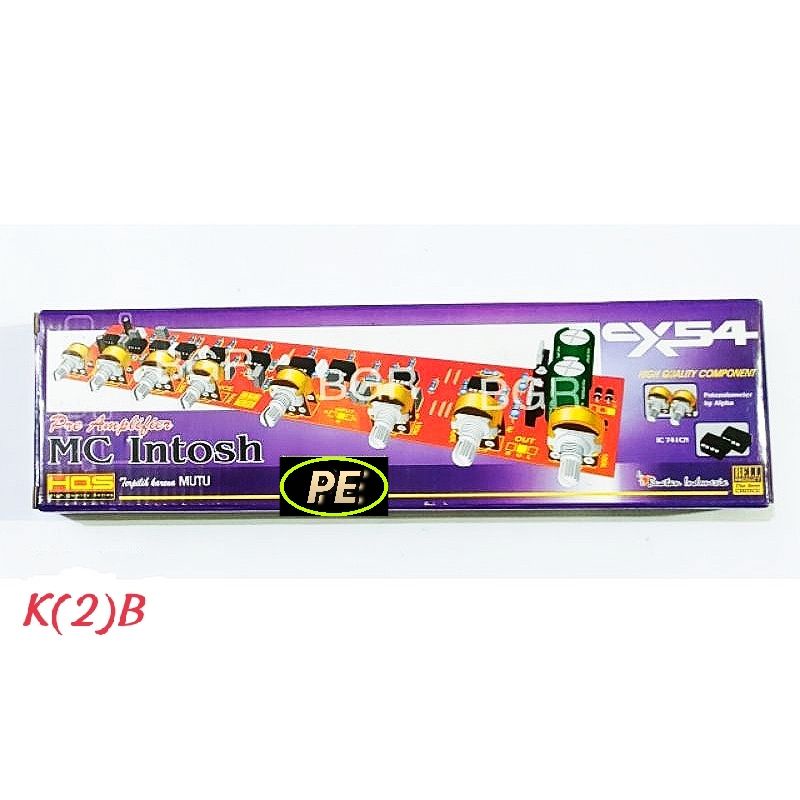 KIT  TONE  CONTROL  STEREO  MACONTOSH   PARAMETRIX   CX54  BELL