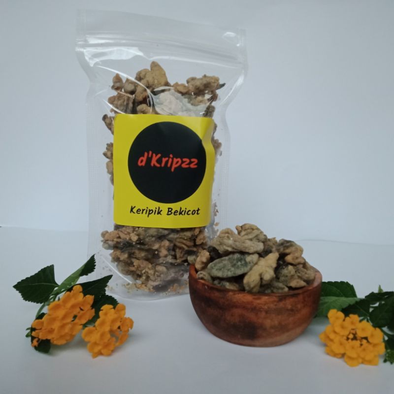 

d'Kripzz KERIPIK BEKICOT 100gr || snack || cemilan || makanan ringan || jajanan kekinian