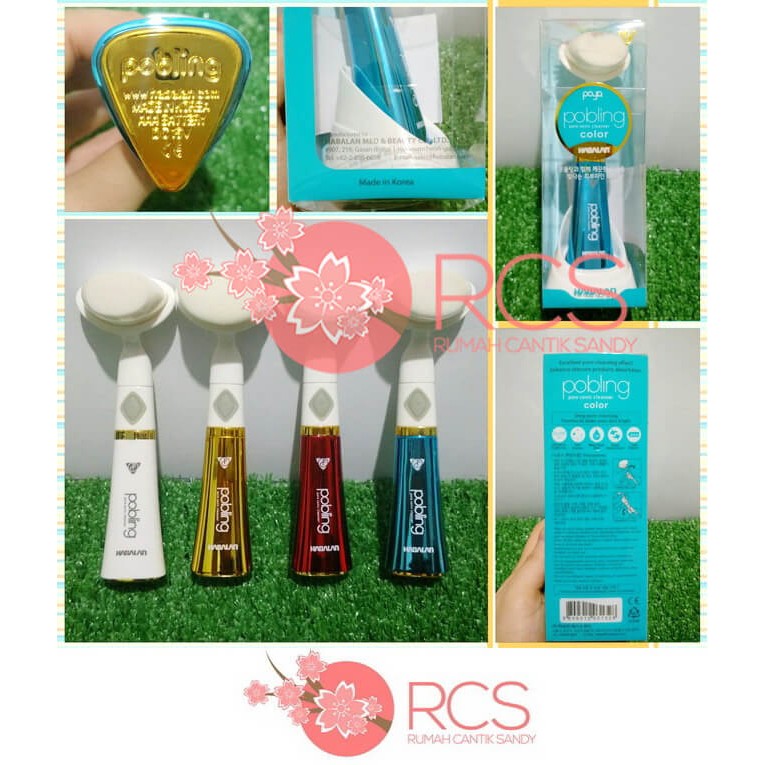 Pobling Pore Sonic Cleanser ~ Po Bling Cleanser~ Alat Pembersih Komedo