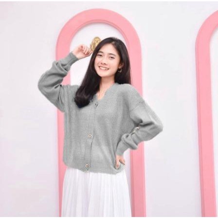 zelline official cardigan rajut shireen terbaru