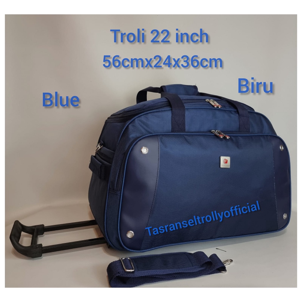 Tas Pakaian Troli Polo Interclub 56cmx24x36cm ukuran medium original