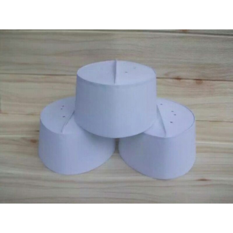 Peci Asagofah, Peci Haji ,Heci Putih Polos Termurah, Songkok Nasional.