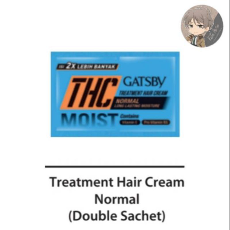 Gatsby minyak rambut THC x 3 sachet