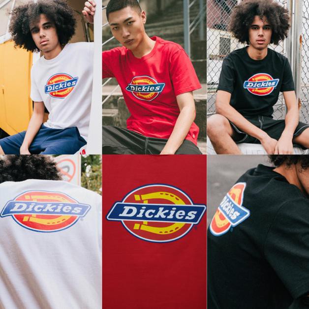 [[BISA COD]] Kaos Dickies Original Double Side Logo Tee TERBARU Kode 368