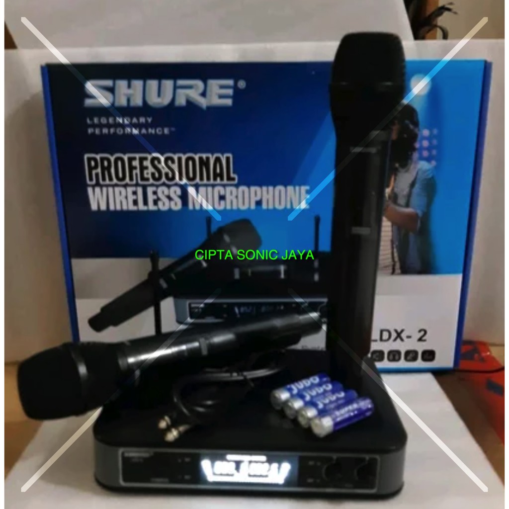 Mic Wireless SHURE LDX-2 New edition