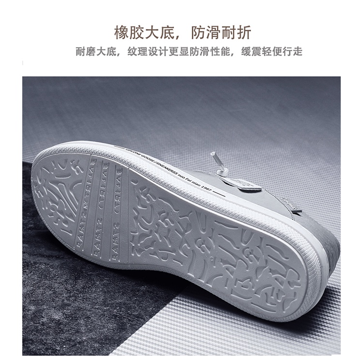 Sepatu Sneakers Remaja Pria Import  Sneaker OBSIDEE SD-17 BASIC LOW  Spatu Swpatu Kets Snakers Snikers Cowok Cowok Dewasa Polos...-6