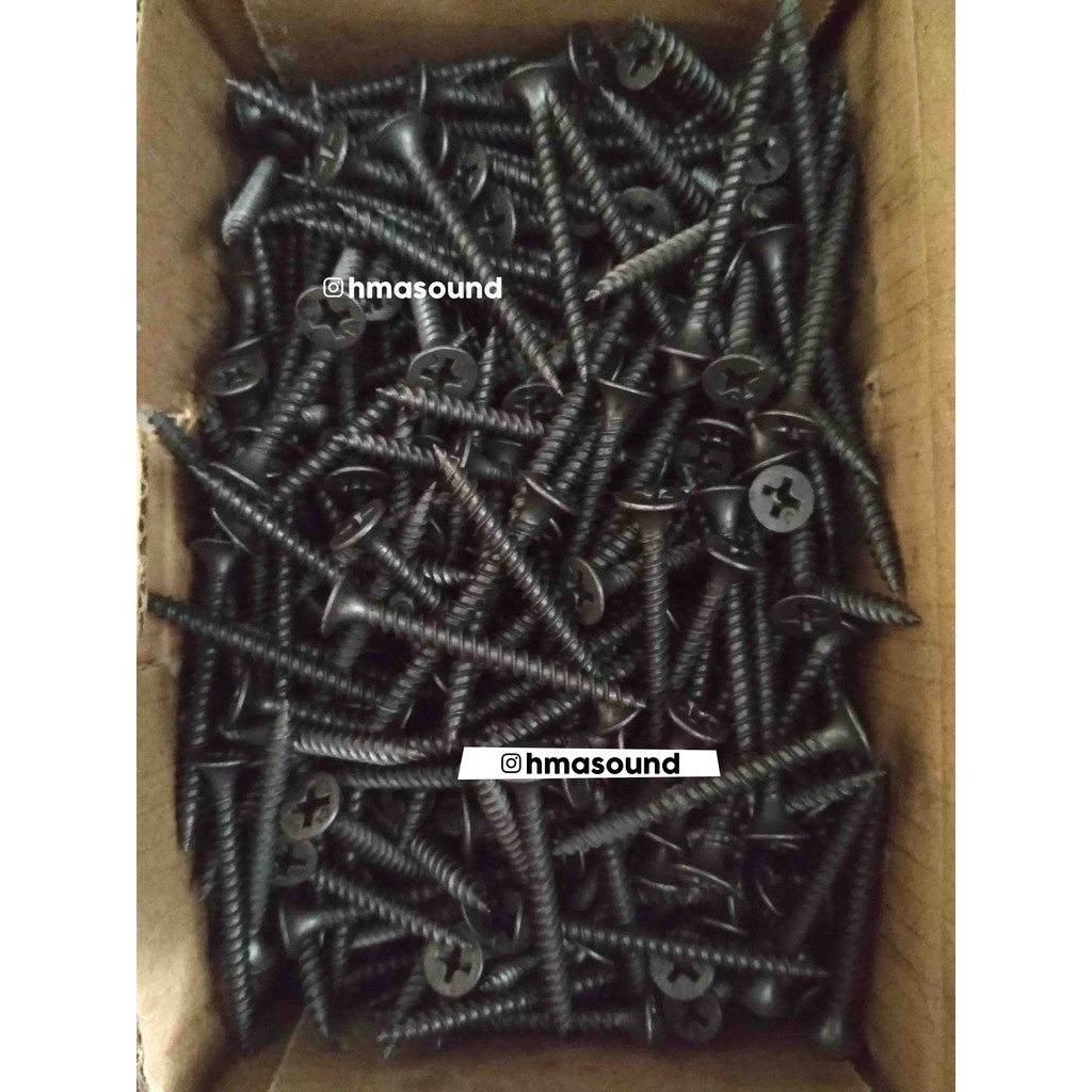 Skrup Sekrup Gypsum Drywall Screw 6x1 1/4&quot; / 3cm harga perBox