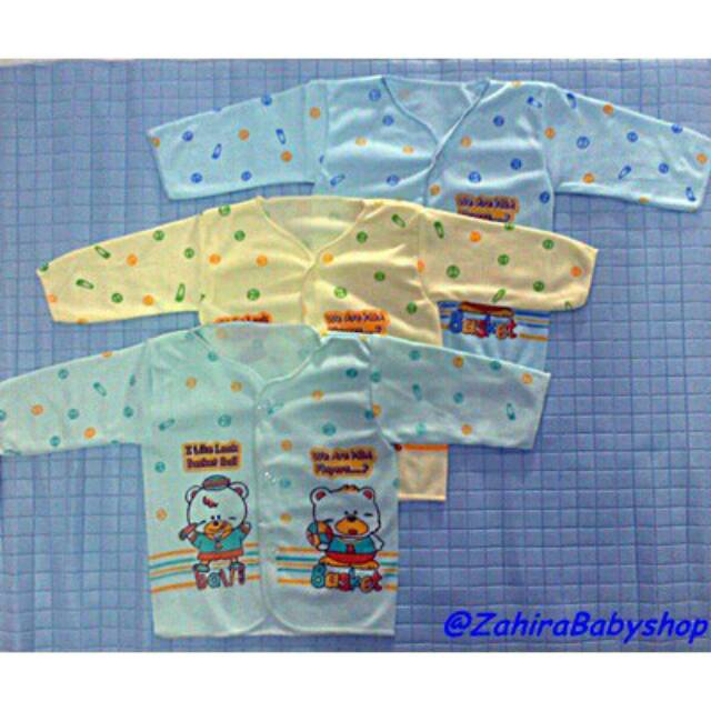 Baju bayi lengan Panjang, Baju Newborn, Baju Panjang Bayi Motif