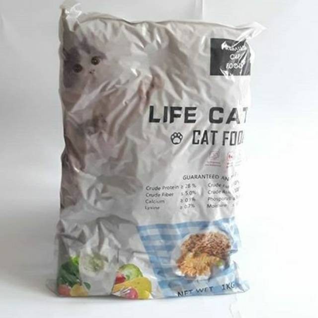 NEW MAKANAN KUCING LIFE CAT DRYFOOD