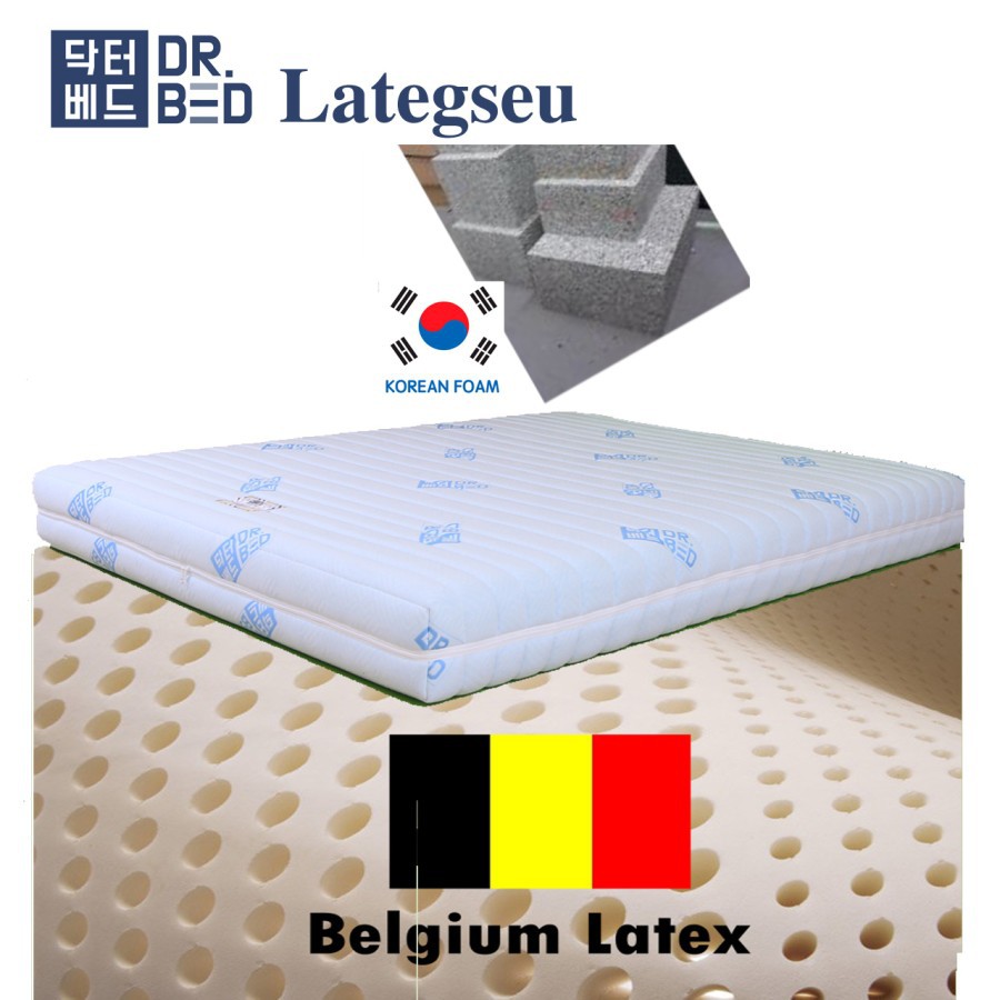 Kasur Latex Dr Bed Lategseu uk. 140x200x21 CM