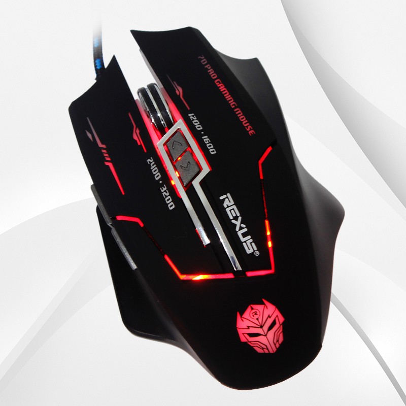 Rexus Xierra Gaming Mouse X3 - 7D Multi LED Colour