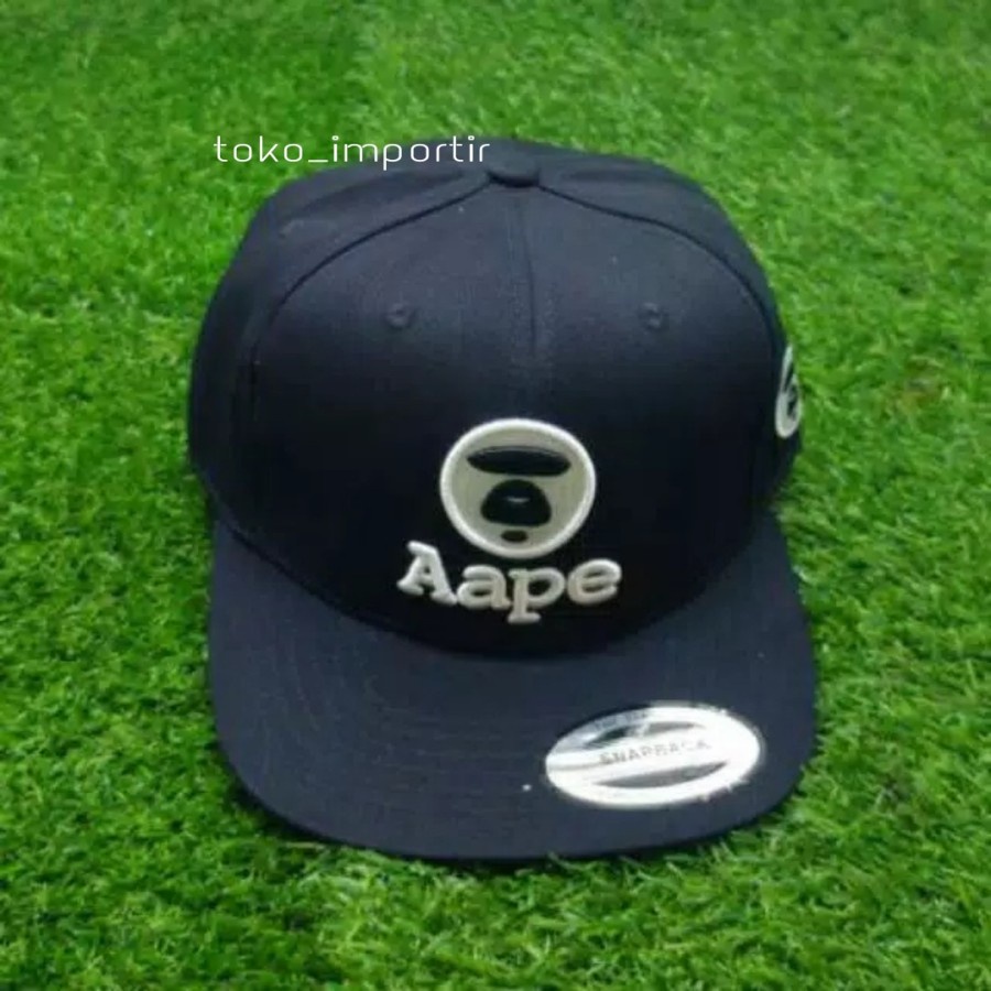 Topi snapback aape import pria topi bape by a bathing ape