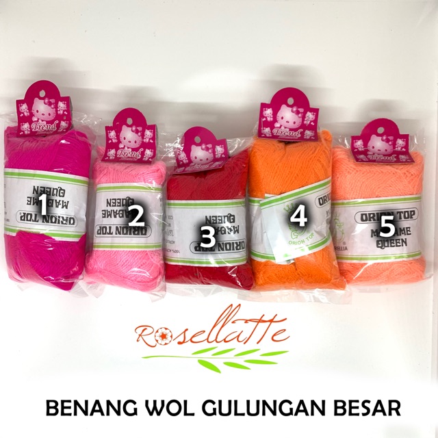 Benang Wol Roll Besar