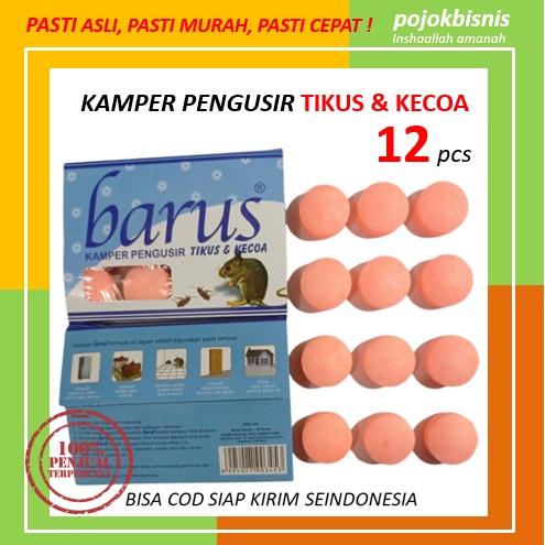 Kamper Tikus / Pengusir Tikus / Kamper Barus / Kamper Kecoa