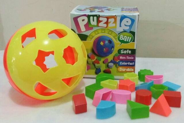 Mainan Edukasi Puzzle Ball / Mainan Bola Pintar