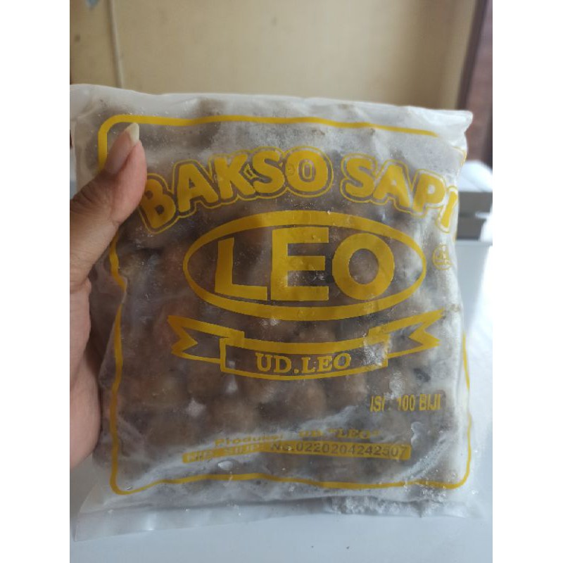 

bakso krikil sapi leo