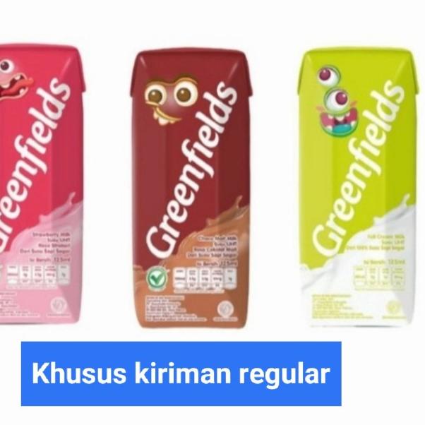 

Harga Terjangkau ✷ Greenfields uht 125 ml isi 40 pcs..Khusus kiriman regular. - fullcream***