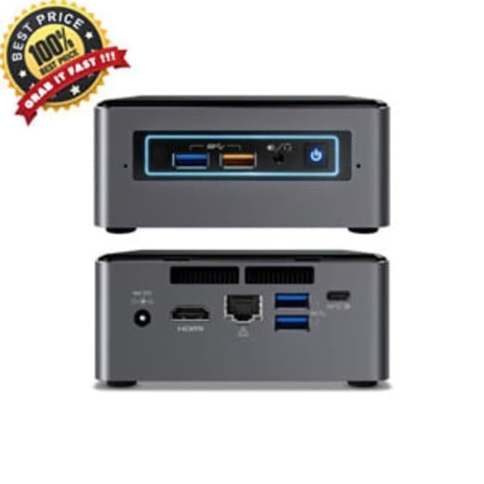 Mini PC Intel NUC7I3BNH i3 7100 Barebone Kit - Mini PC i3 Intel NUC 7i3bnh - Resmi