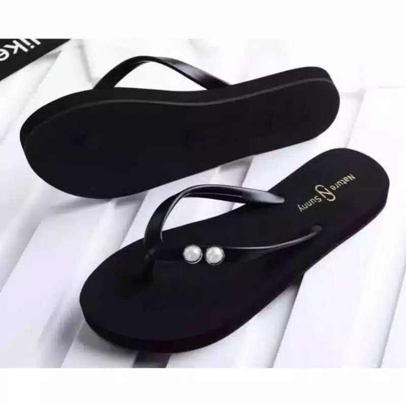 SANDAL WANITA JEPIT MUTIARA