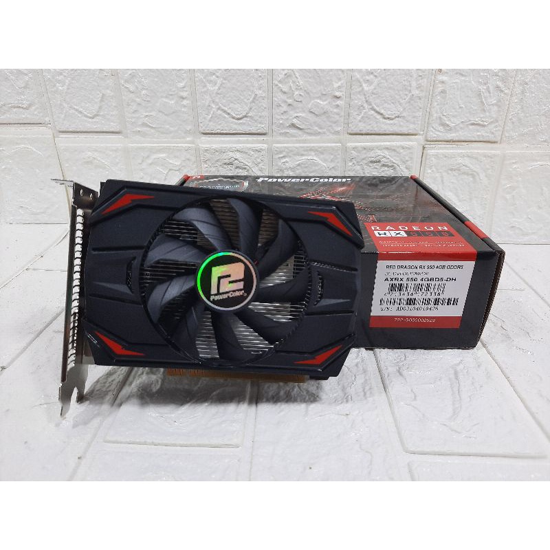 Vga Power Color Radeon RX 550 4Gb Ddr5